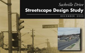 Sackville Drive Streetscape Design Study, 2001